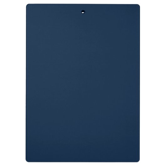 Modern Minimal Welcome Script Dental Office Blue Klembord (Achterkant)