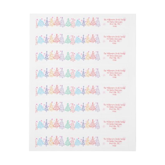 Modern Minimal Whimsical Christmas Doodle (Vel)