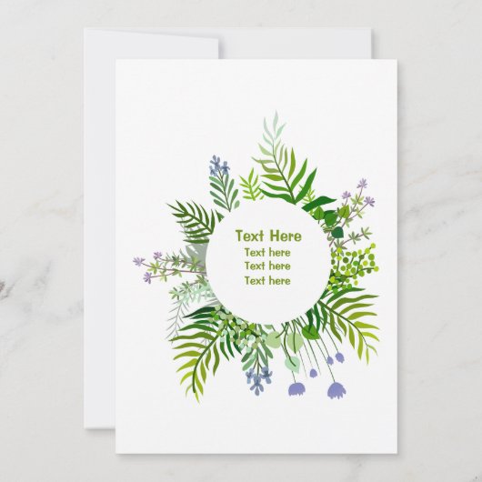 Modern minimalisme: eenvoud met stijl kaart (Achterkant)