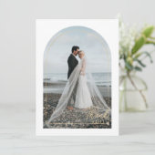 Modern minimalist 1 Foto bedankt (Staand voorkant)