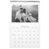 Modern Minimalist 2026 Photo Calendar Kalender (Mar 2026)