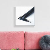 Modern Minimalist Abstract Sharp Vector - 3D  Canvas Afdruk (Insitu (Woonkamer))