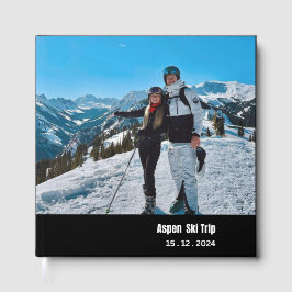 Modern Minimalist All Purpose Photo Album - Black  Gastenboek