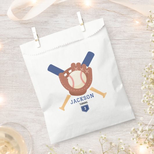 Modern Minimalist Baseball Batter Up Birthday Bedankzakje (Geknipt)