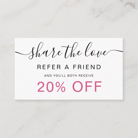 modern minimalist black and white visitekaartje (Voorkant)