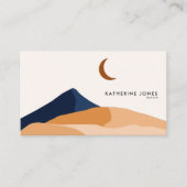 Modern minimalist Boho Chic Visitekaartje (Voorkant)