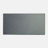 Modern Minimalist Charcoal Grey Grainy Gradient Bureaumat (Voorkant)