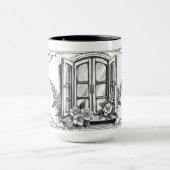 Modern Minimalist Chez Nous Our Home Mok (Midden)