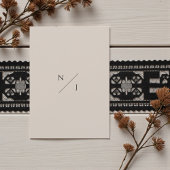 Modern Minimalist Elegant Silver Grey Wedding Kaart