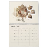 Modern Minimalist Family Photo Calendar 2026 Kalender (Feb 2026)