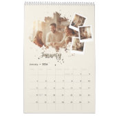 Modern Minimalist Family Photo Calendar 2026 Kalender (Jan 2026)