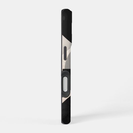 Modern Minimalist Geometric  iPhone 16 Hoesje (Rechterkant)
