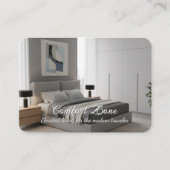 Modern Minimalist Interior Photo | Vacation Rental Visitekaartje (Voorkant)