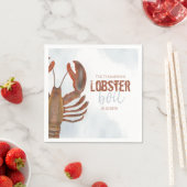 Modern minimalist Lobster Boil Seafood Servet (Insitu)