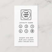 Modern Minimalist Logo | Business Loyalty Design (Voorkant)