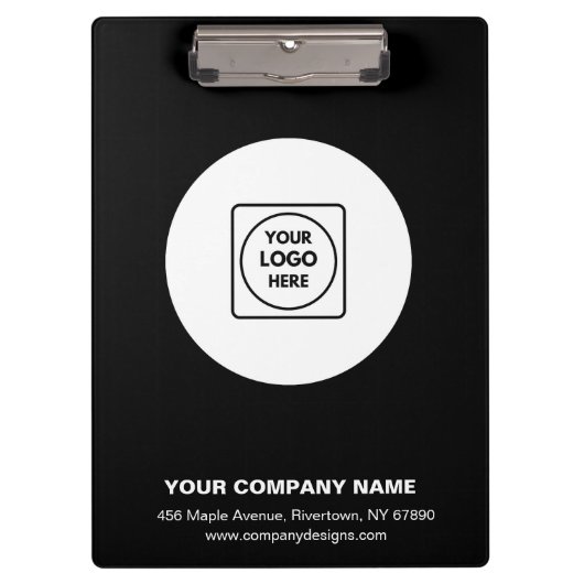 Modern Minimalist Logo Pro clipboard Klembord (Voorkant)