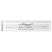 Modern Minimalist Orthopedic student Naambordje (Voorkant)