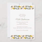 Modern Minimalist Pastel Aesthetic Baby Shower Kaart (Voorkant)