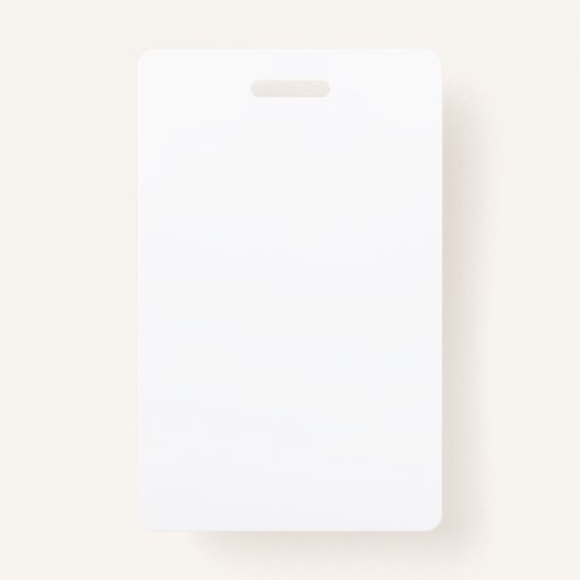 Modern Minimalist Personalized Photo Badge (Achterkant)