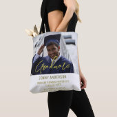 Modern Minimalist Photo and Script Tote Bag (Dichtbij)