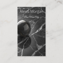 Modern Minimalist Pink-Purple Border Template Klantenkaartje