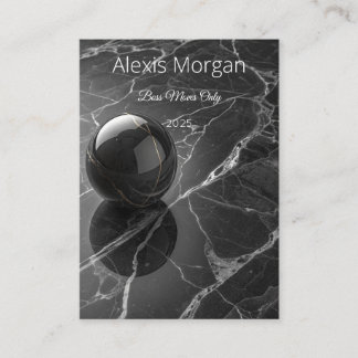 Modern Minimalist Pink-Purple Border Template Visitekaartje