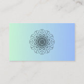 Modern Minimalist Professional Business Card Desig Contactkaartje (Achterkant)