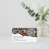 Modern Minimalist Professional Business Card Visitekaartje (Staand voorkant)