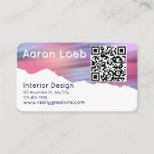 Modern Minimalist Professional Business Card Visitekaartje (Voorkant)