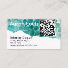 Modern Minimalist Professional Business Card Visitekaartje