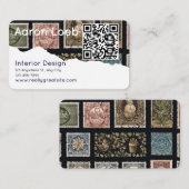 Modern Minimalist Professional Business Card Visitekaartje (Voorkant / Achterkant)