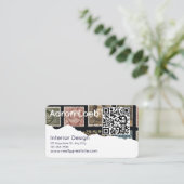 Modern Minimalist Professional Business Card Visitekaartje (Staand voorkant)