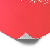 Modern Minimalist Salon Price List Sign for Beauty Poster (Hoek)