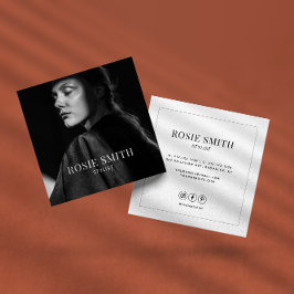 Modern Minimalist Simple Professional  Vierkante Visitekaartje