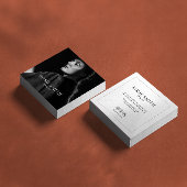 Modern Minimalist Simple Professional  Vierkante Visitekaartje