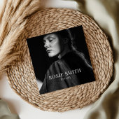 Modern Minimalist Simple Professional  Vierkante Visitekaartje