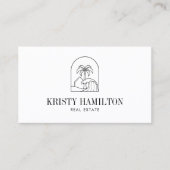 MODERN MINIMALIST - strandhuis Visitekaartje (Voorkant)