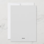 Modern minimalist | Three Foto's Feestdagenkaart (Achterkant)