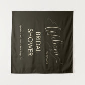 Modern minimalist Typography Vrijgezellenfeest Wel Wandkleed (Voorkant (horizontaal))