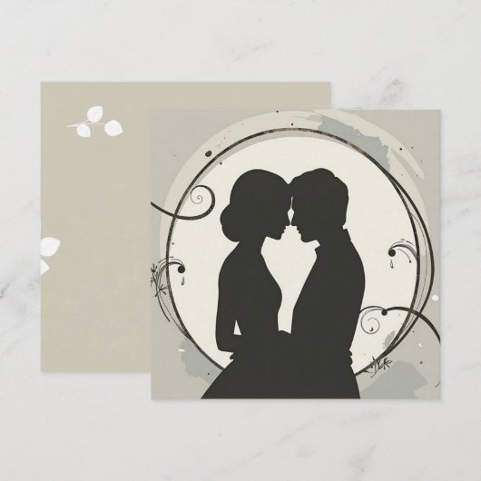 Modern Minimalist Union Kaart (Voorkant / Achterkant)