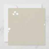 Modern Minimalist Union Kaart (Achterkant)