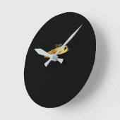 Modern Minimalist Wedding Clock Ronde Klok (Hoek)