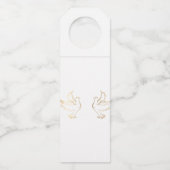 Modern minimalist Wedding Jo & Katerina Flessenhanger (Achterkant)