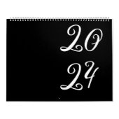 Modern, minimalistisch, 2025 Kalender (Hoes)