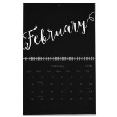 Modern, minimalistisch, 2025 Kalender (Feb 2026)