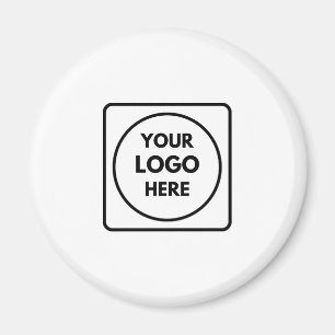 Modern Minimalistisch   Aangepast Zakelijk Logo Br Magneet