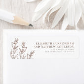 Modern + Minimalistisch adres voor retournering va Etiket (Insitu)