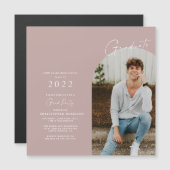 Modern minimalistisch Afstudeerder (Voorkant / Achterkant)