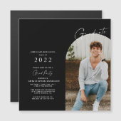 Modern minimalistisch Afstudeerder (Voorkant / Achterkant)