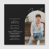 Modern minimalistisch Afstudeerder (Voorkant)